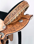 Flex Tree Western Horse Saddle American Leather Trail Barrel Racing By Hilason