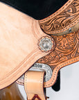Flex Tree Western Horse Saddle American Leather Trail Barrel Racing By Hilason