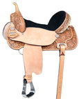 Flex Tree Western Horse Saddle American Leather Trail Barrel By Hilason