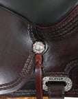 Hilason Western Horse Treeless Trail Pleasure American Leather Saddle