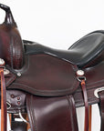 Hilason Western Draft Horse Trail PleasureAmerican Leather Saddle