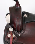 Hilason Western Draft Horse Trail PleasureAmerican Leather Saddle