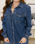 The Rory Denim Top