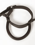 HILASON Horse Saddle Safety Leather Night Latch Adjustable Handle
