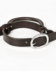 HILASON Horse Saddle Safety Leather Night Latch Adjustable Handle