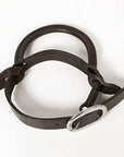 HILASON Horse Saddle Safety Leather Night Latch Adjustable Handle