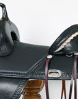 Western Horse Saddle Hilason Treeless Trail American Leather