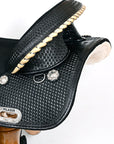 Hilason Western Horse Saddle Treeless Trail Barrel American Leather
