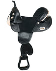 Hilason Western Horse Saddle Treeless Trail Racing Genuine American Leather