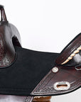 Hilason Western Horse Saddle Treeless Trail Genuine American Leather