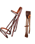 ExionPro SS Clincher Studded Bridle With Flash and Reins