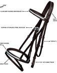 ExionPro SS Clincher Studded Bridle With Flash and Reins