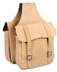 HILASON Western Leather Horse Saddle Bag For Trail