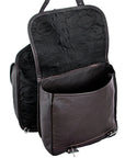 HILASON Western Leather Horse Saddle Bag For Trail