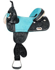 Hilason Western Horse Saddle Treeless Trail Barrel American Leather