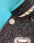 Hilason Western Horse Treeless Trail Barrel American Leather Saddle