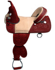 Hilason Western Horse Saddle Treeless Trail Barrel American Leather