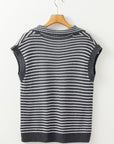 Teagan Stripe Sweater Vest