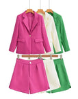 Chic Blazer Suit Ensemble