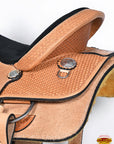 Western Horse Saddle American Leather Ranch Roping Cowboy Hilason
