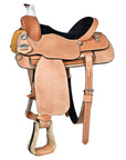 Western Horse Saddle American Leather Ranch Roping Cowboy Hilason