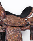 Western Horse Saddle American Leather Ranch Roping Cowboy Hilason
