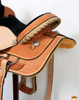 Western Horse Saddle American Leather Ranch Roping Cowboy Hilason
