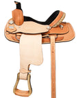 Western Horse Saddle American Leather Ranch Roping Cowboy Hilason
