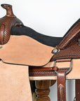 Western Horse Saddle American Leather Ranch Roping Cowboy Hilason