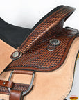 Western Horse Saddle American Leather Ranch Roping Cowboy Hilason
