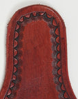 Hilason Western Saddle Repair Leather Latigo Carrier Mahogany