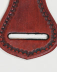Hilason Western Saddle Repair Leather Latigo Carrier Mahogany