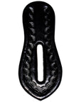 Hilason Western Saddle Repair Leather Cinch Girth Holder Black