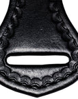 Hilason Western Saddle Repair Leather Latigo Carrier Black