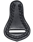 Hilason Western Saddle Repair Leather Latigo Carrier Black