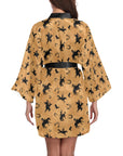 Lucky Western Women's Lounge Kimono Robe
