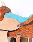 Comfytack Western Kids Youth Children Miniature Pony Saddle Leather Trail Tack