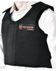 Bull Riding Vest Hilason Kids Junior Youth Black Bull Pro Rodeo Cordura