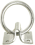 HILASON 2" Cross Tie Ring 2mm Sheet Zinc Plated Block Tie Ring for Horses