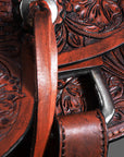 Western Horse Wade Saddle American Leather Ranch Roping Dark Brown