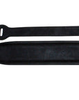 Leather Guitar Bass Strap 3.25" Dual Padded Black By Great American