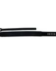 Leather Guitar Bass Strap 3.25" Dual Padded Black By Great American