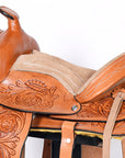 Kids Youth Children Miniature Pony Saddle Leather Pleasure Western Comfytack