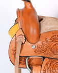 Kids Youth Children Miniature Pony Saddle Leather Pleasure Western Comfytack