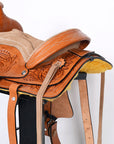 Kids Youth Children Miniature Pony Saddle Leather Pleasure Western Comfytack