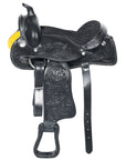 Comfytack Kids Youth Children Miniature Pony Saddle Leather Western Toddler