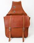 HILASON Western Leather Horse Saddle Bag For Trail
