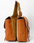 HILASON Western Leather Horse Saddle Bag For Trail