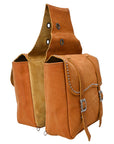 HILASON Western Leather Horse Saddle Bag For Trail