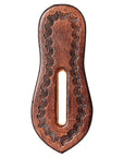 Hilason Western Saddle Repair Leather 1 Latigo Carrier 1 Girth Holder Brown